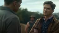 Topher Grace plays Grady, the unreliable dealer (Image via YouTube/Netflix)